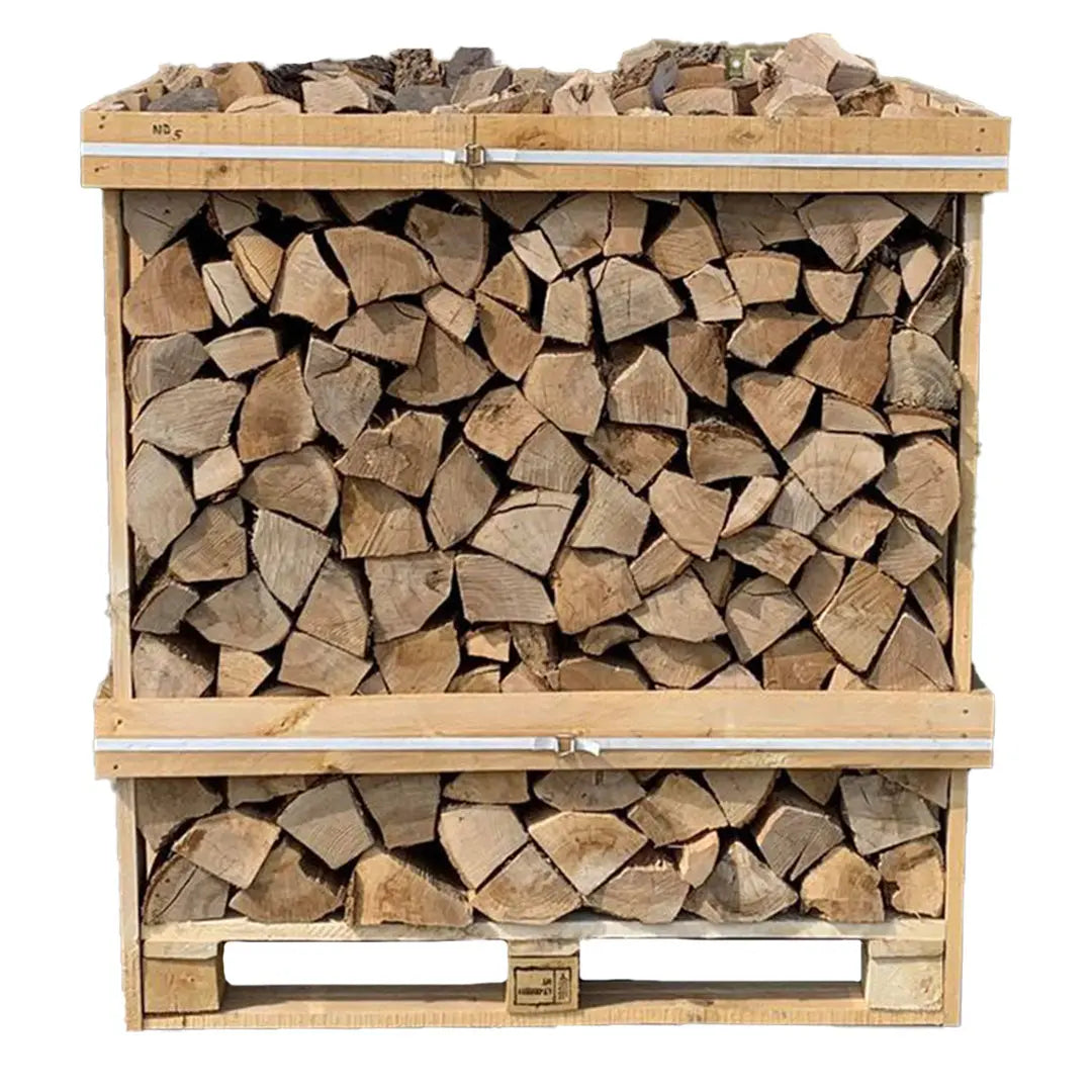 Large Kiln Dried Firewood Crate & Ignition Bundle