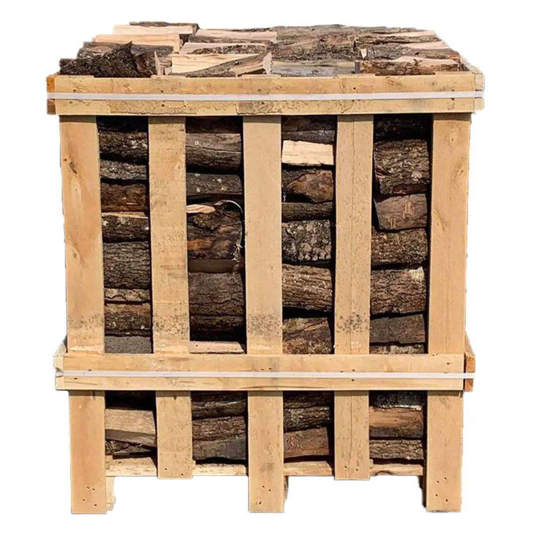 Large Kiln Dried Firewood Crate & Ignition Bundle