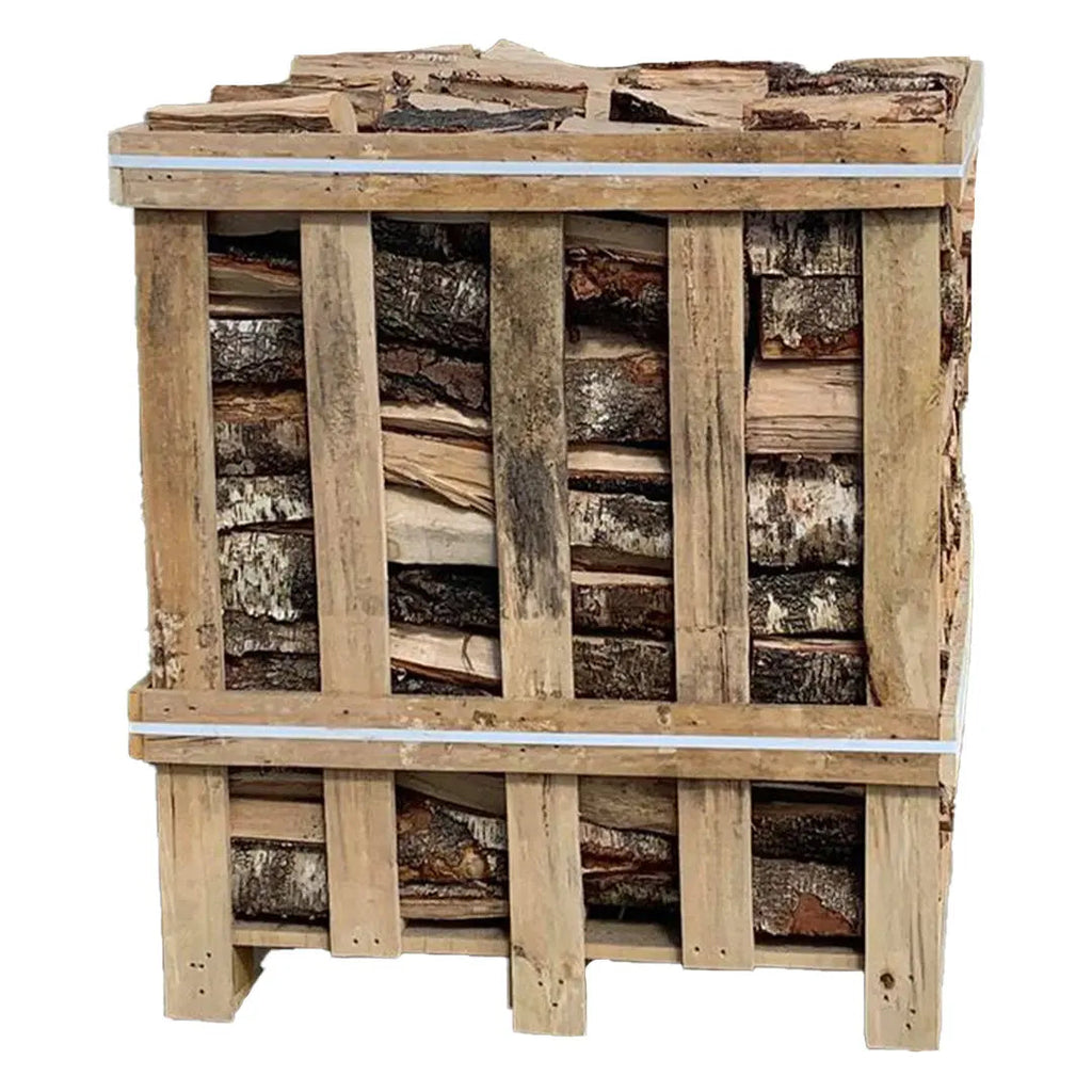 Large Kiln Dried Birch Firewood Crate
