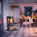 Contura 556G Style Wood Burning Stove - 5kW