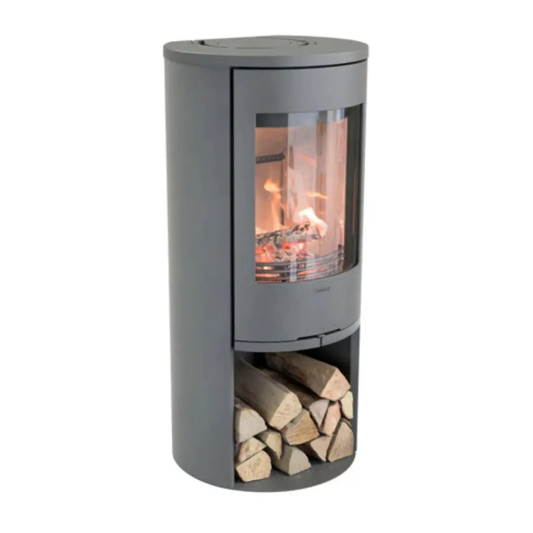 Contura 510 Style Wood Burning Stove Grey - 5kW
