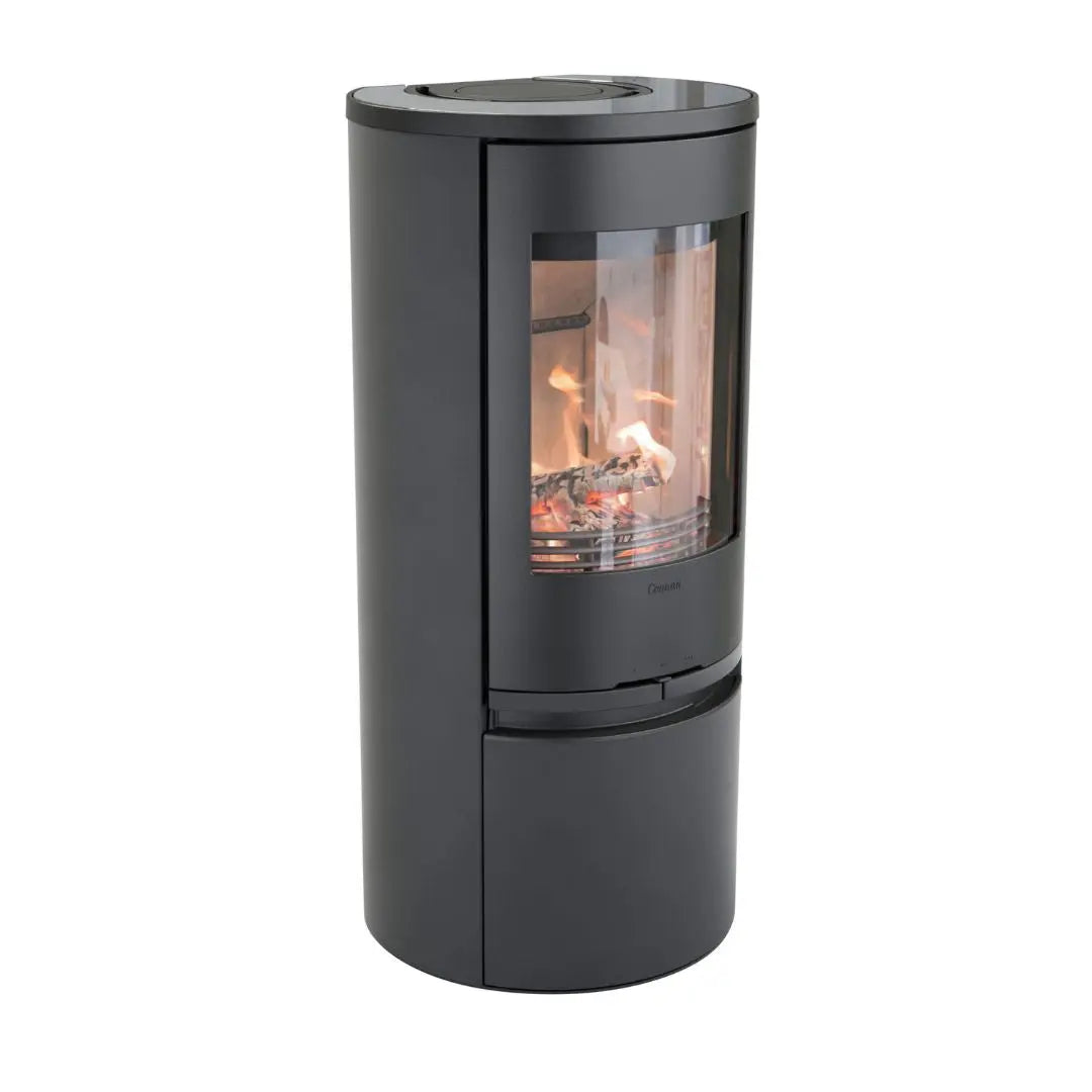 Contura 510 Style Wood Burning Stove Black - 5kW
