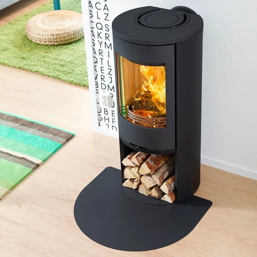 Contura 510 Style Wood Burning Stove Black - 5kW