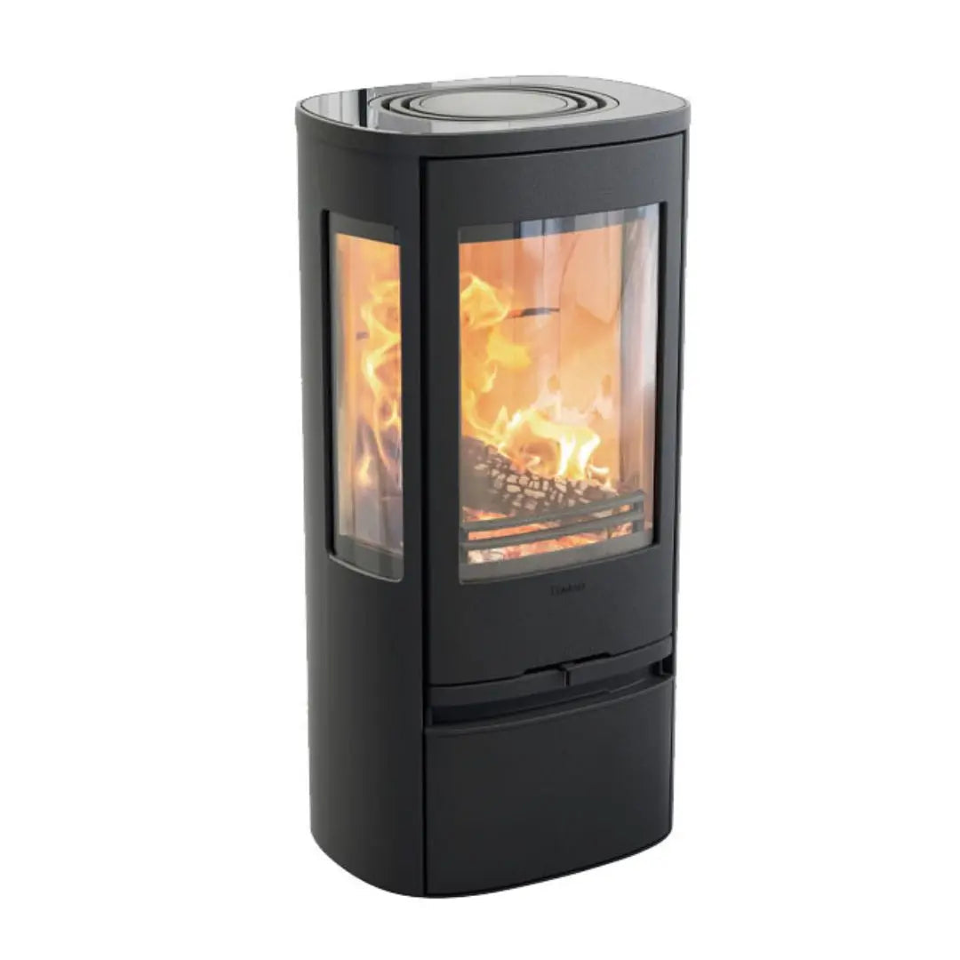 Contura 856 Style Wood Burning Stove Black - 5kW