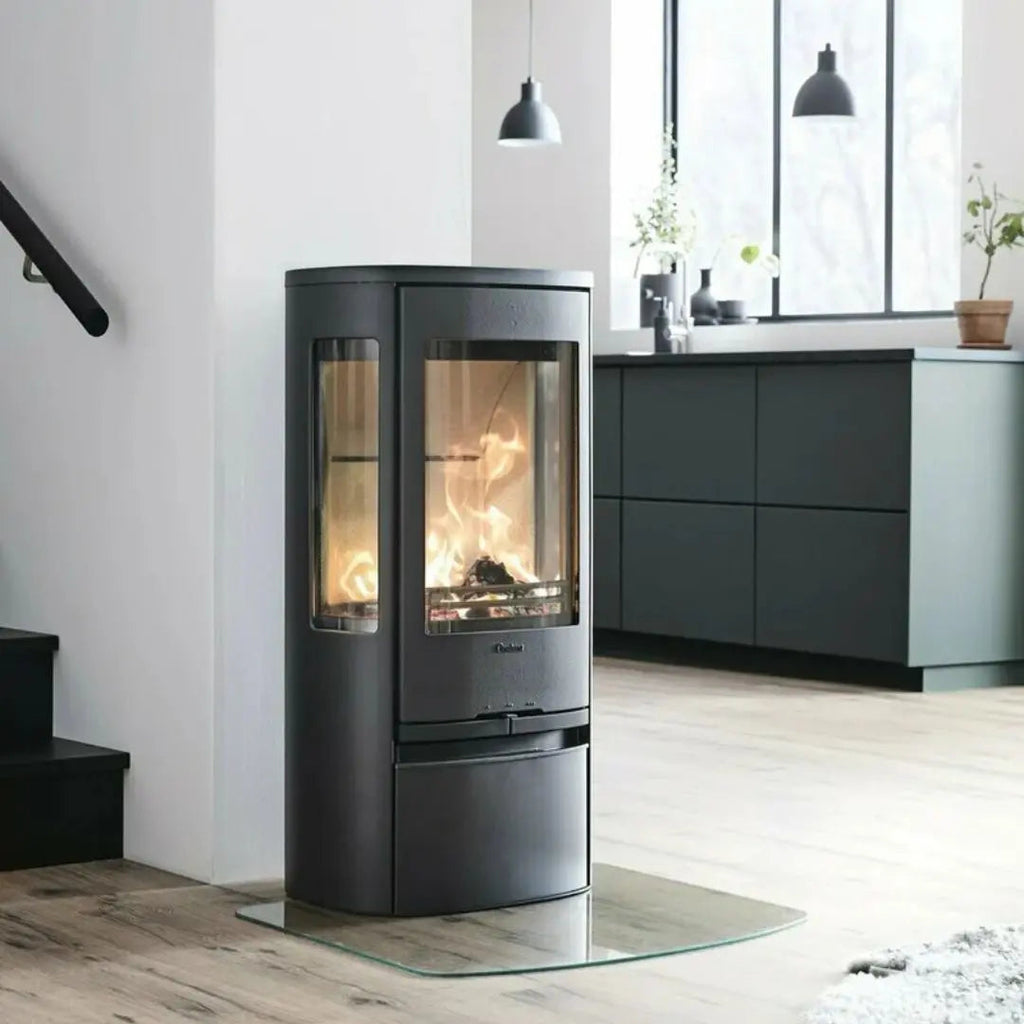 Contura 856 Style Wood Burning Stove Black - 5kW