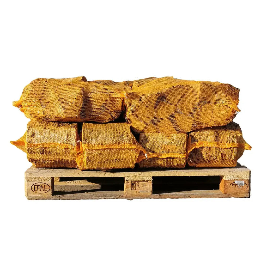 12 Kiln Dried Firewood Net Bags