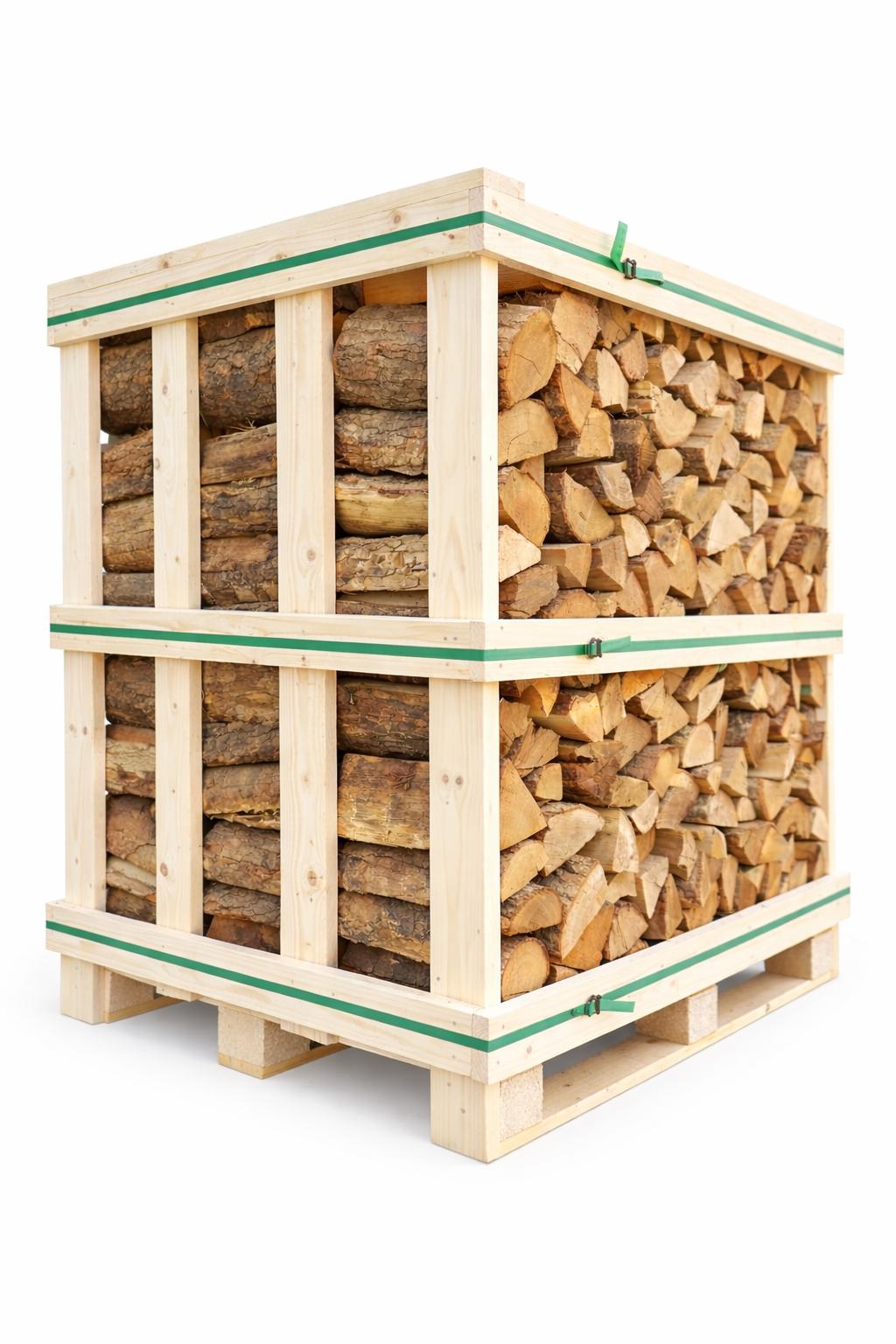 Premium Kiln Dried Oak Logs (Standard Crate) Including Kindling