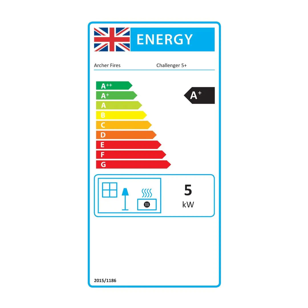 Archer Challenger 5+ Store Stand Multi Fuel Stove - 5kW