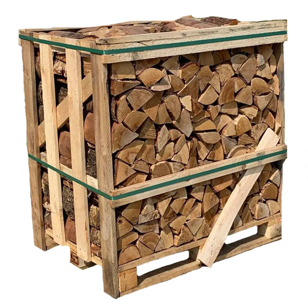 Standard Kiln Dried Firewood Crate & Ignition Bundle