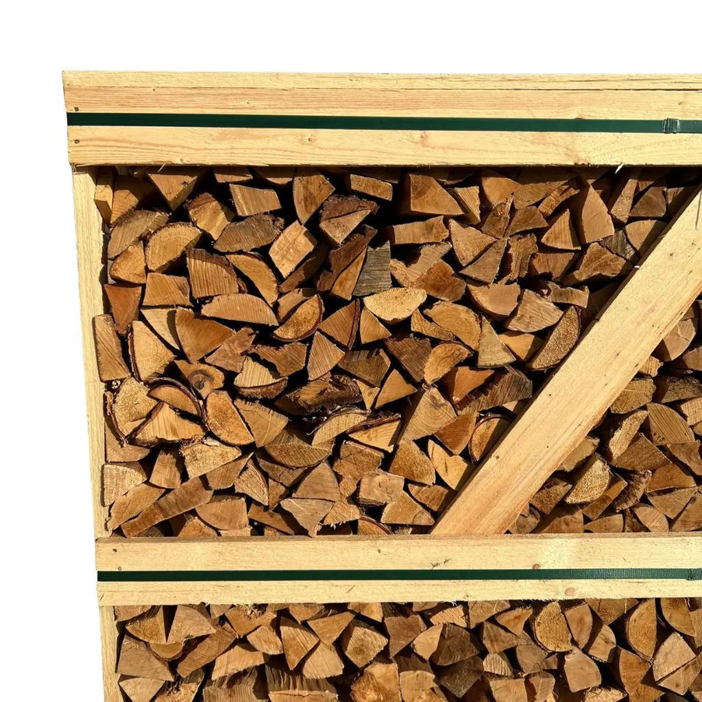 Standard Kiln Dried Birch Firewood Crate - Small Logs