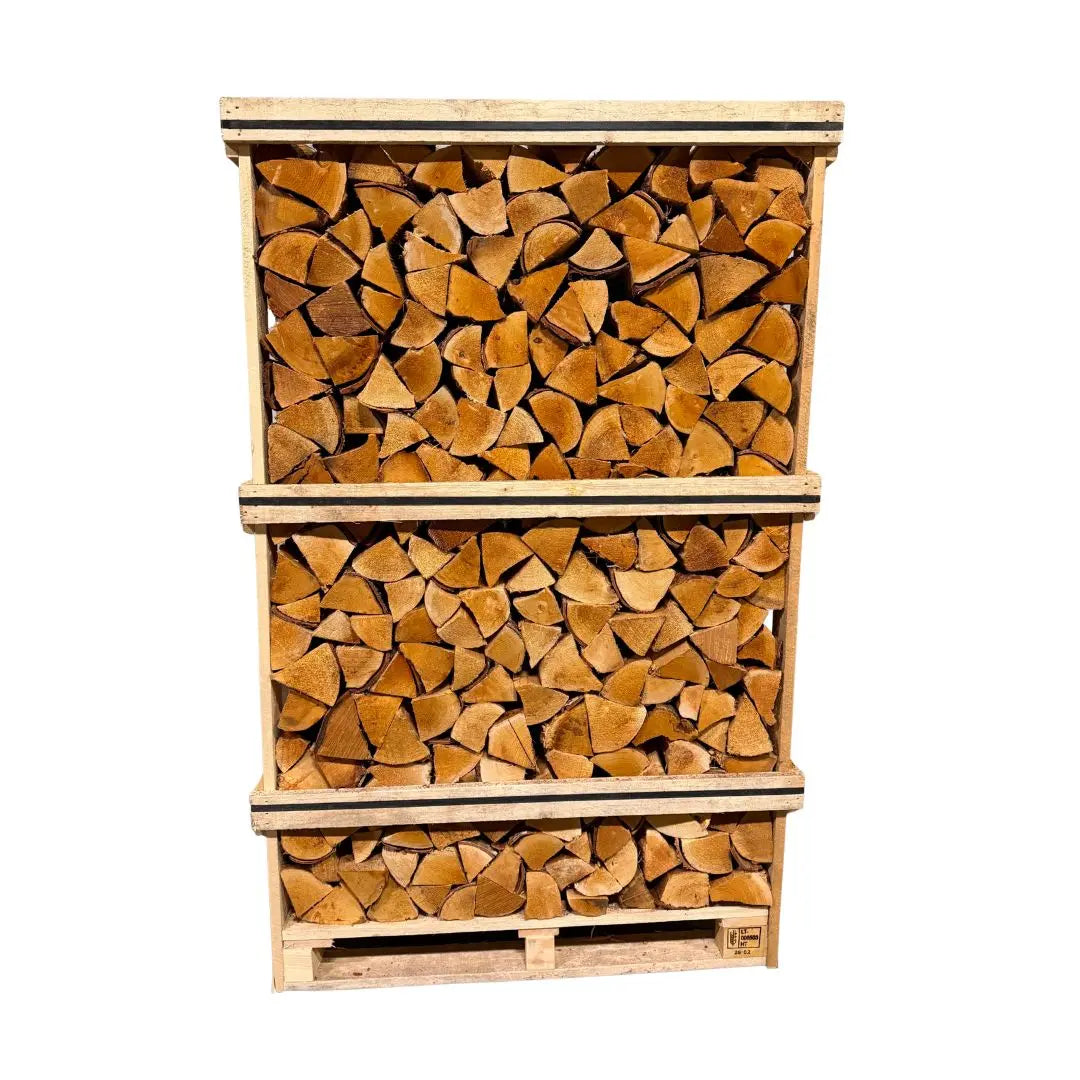 Jumbo Kiln Dried Birch Firewood Crate