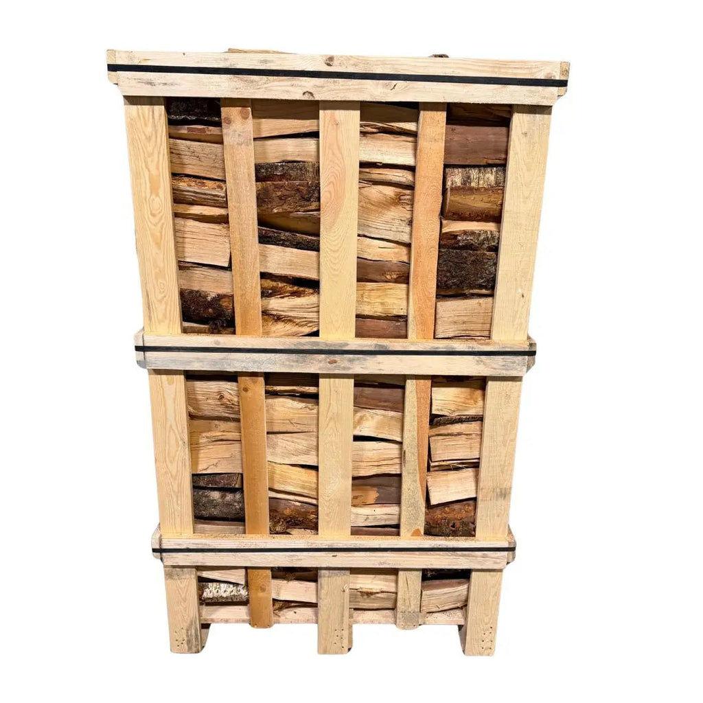 Jumbo Kiln Dried Birch Firewood Crate