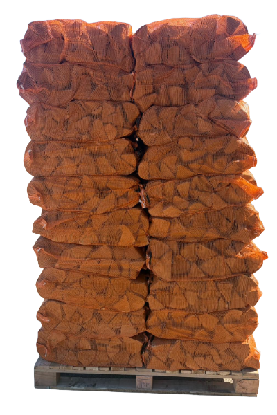 Kiln Dried BirchLogs - 40L x 88 Net Bags