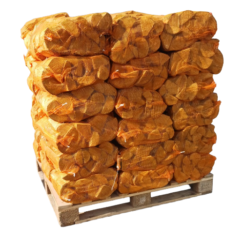 Kiln Dried Birch Logs - 60 Net Bags (25L)