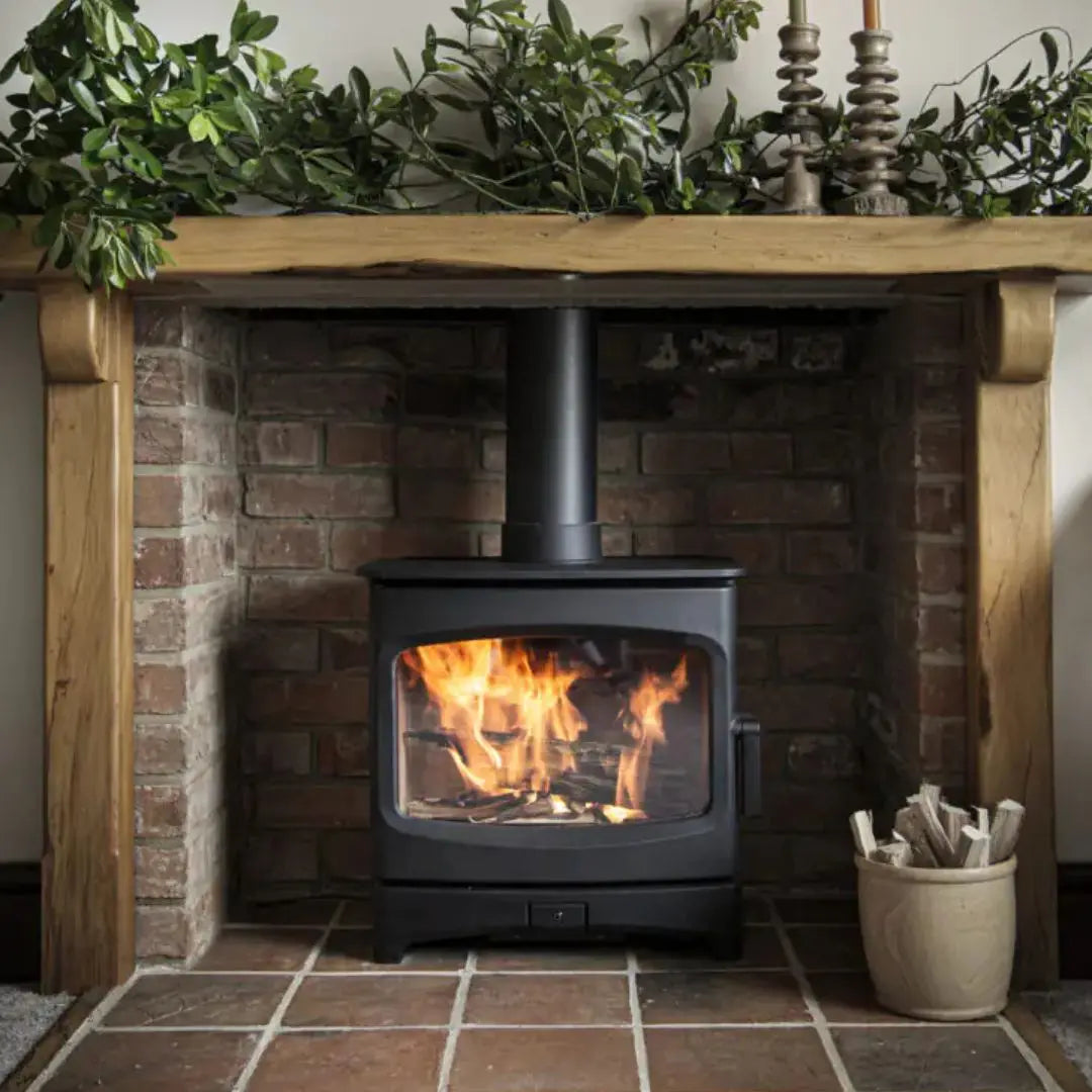 Charnwood Aire 400 Low Stand Wood Burning Stove – 5kW