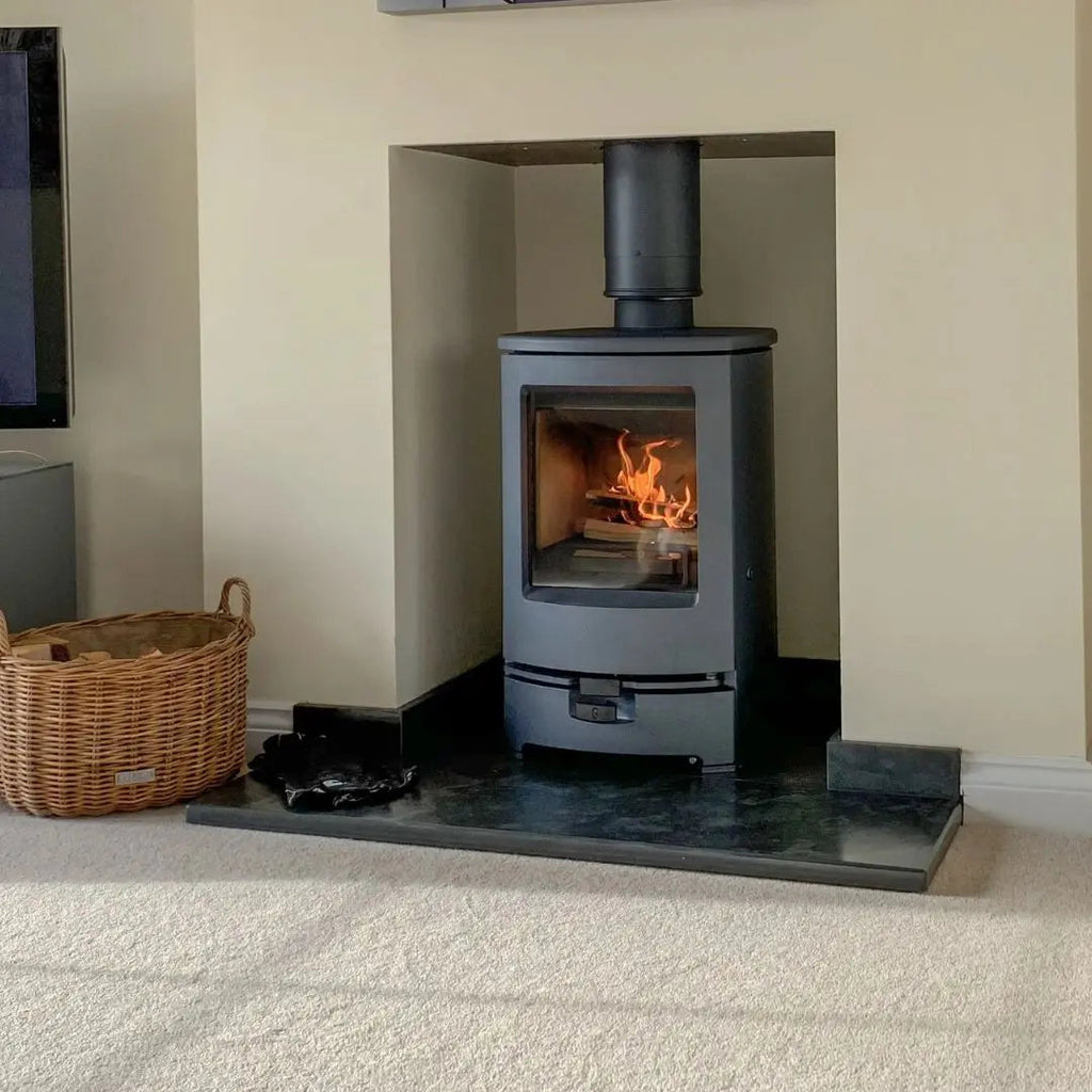 Charnwood Arc 5 Low Stand Multi Fuel Stove - 5kW