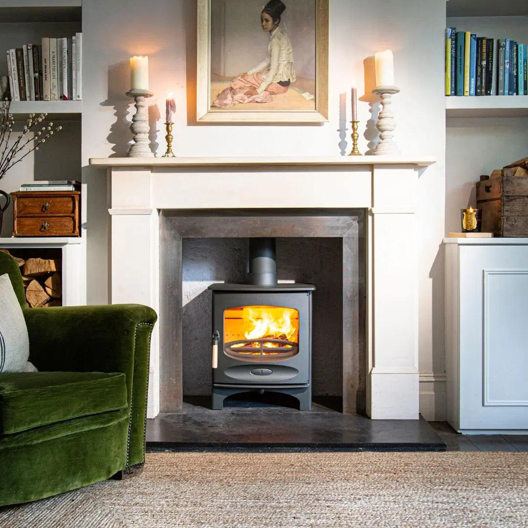 Charnwood C-Five Blu Wood Burning Stove - 5kW