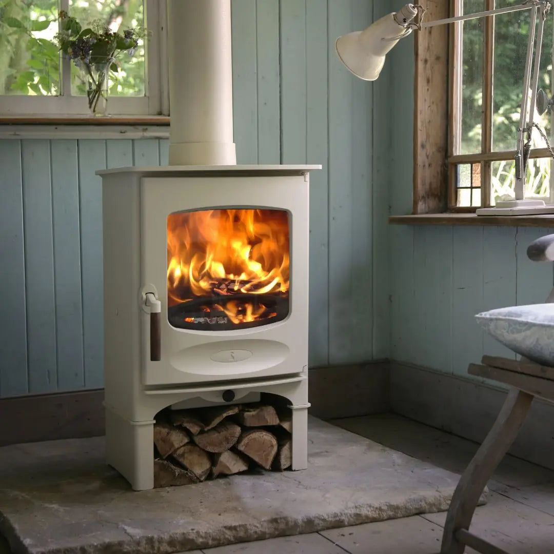Charnwood C-Four Blu Wood Burning Stove - 4kW