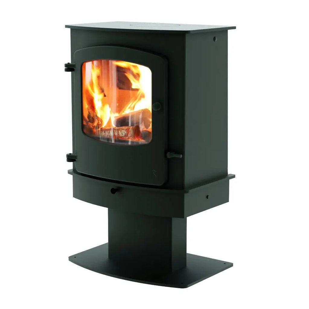 Charnwood Cove 2 Centre Stand Wood Burning Stove - 8kW
