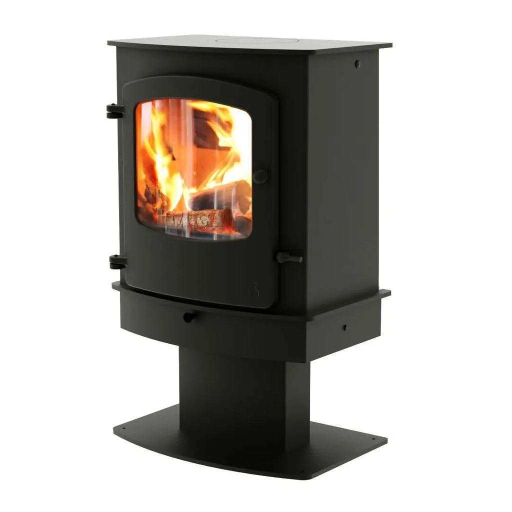Charnwood Cove 2 Centre Stand Wood Burning Stove - 8kW
