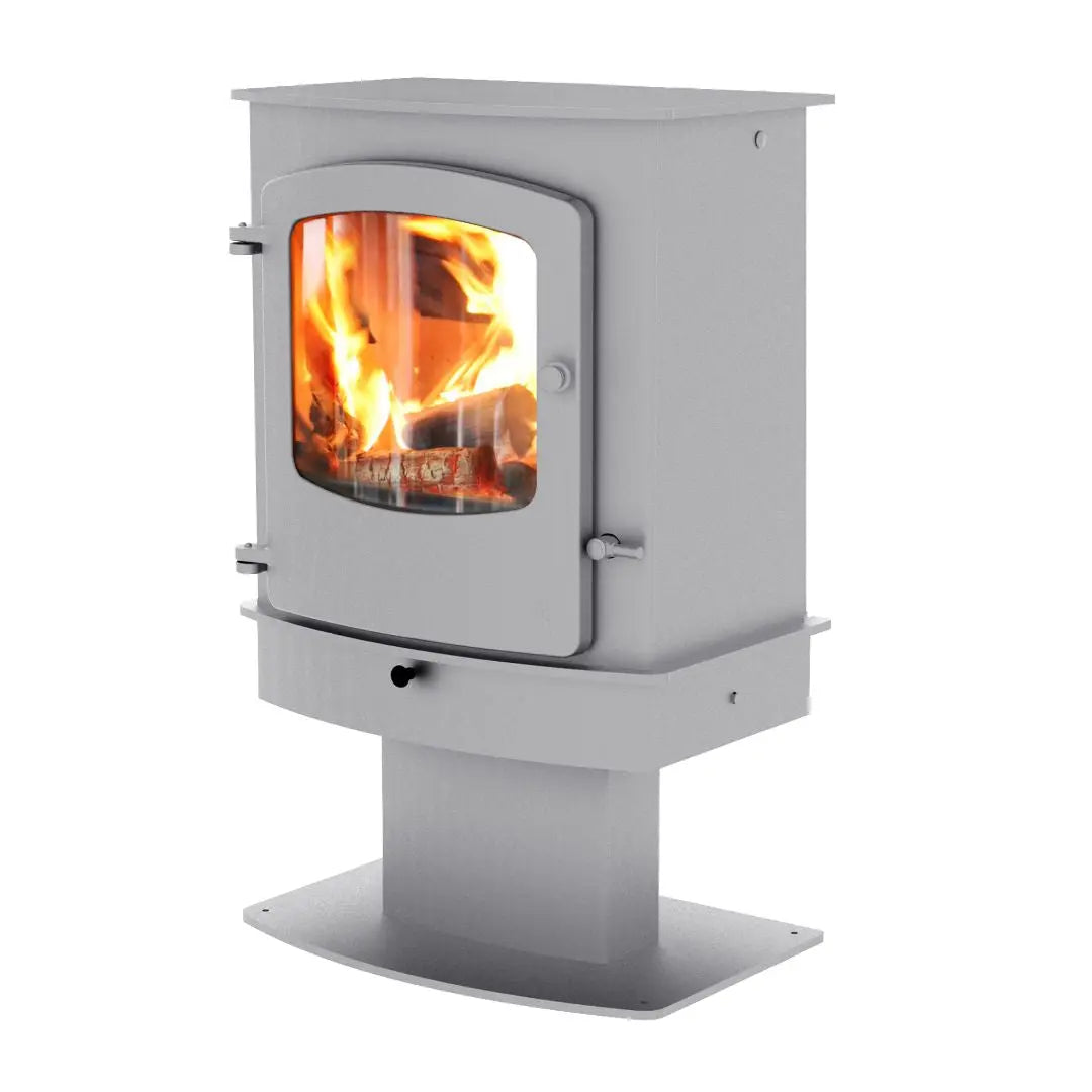 Charnwood Cove 2 Centre Stand Wood Burning Stove - 8kW