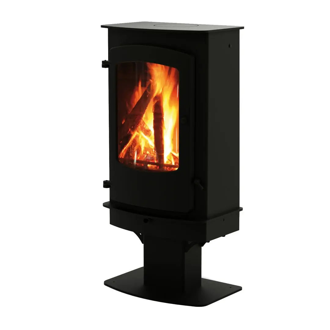 Charnwood Cove 3 Centre Stand Wood Burning Stove - 12kW