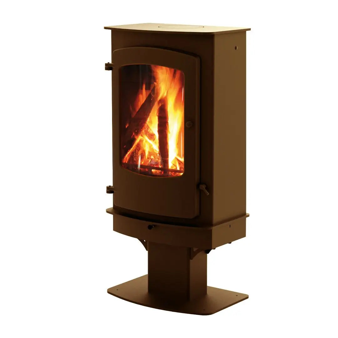 Charnwood Cove 3 Centre Stand Wood Burning Stove - 12kW