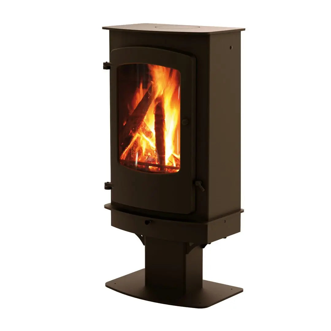 Charnwood Cove 3 Centre Stand Wood Burning Stove - 12kW