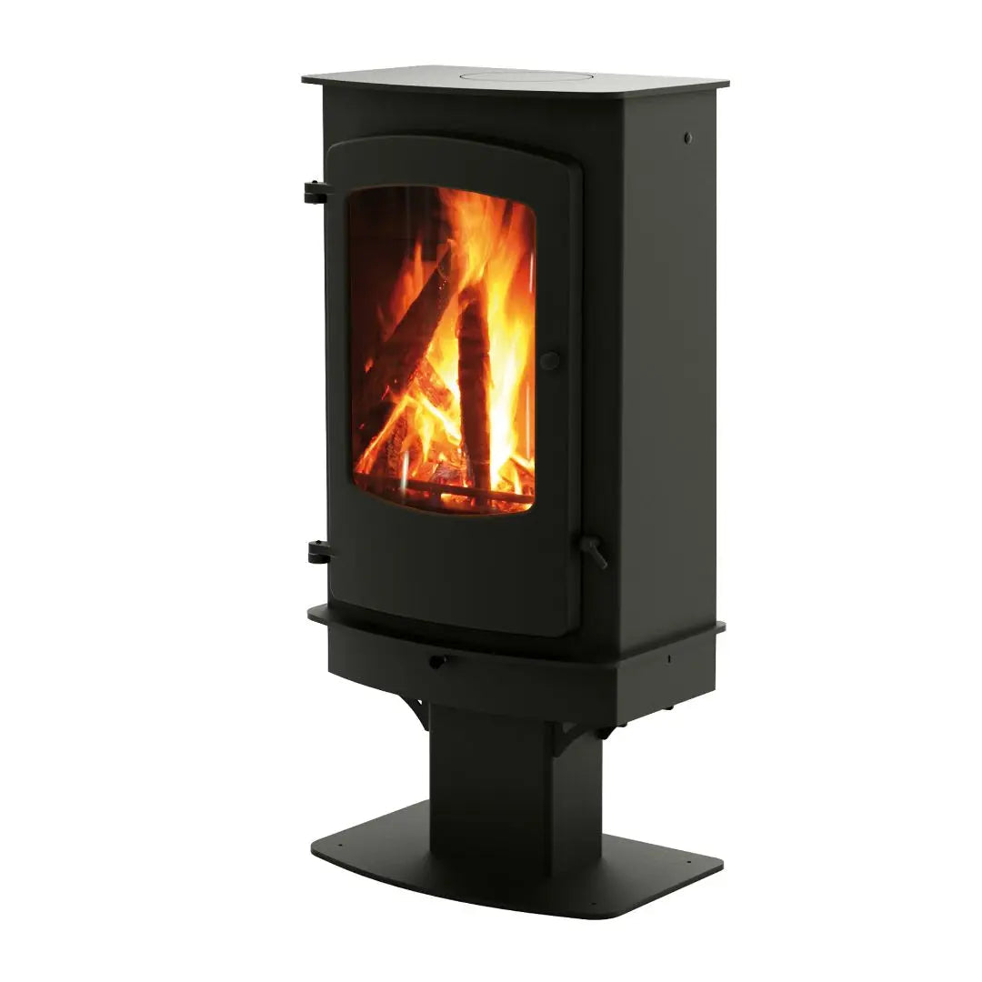 Charnwood Cove 3 Centre Stand Wood Burning Stove - 12kW