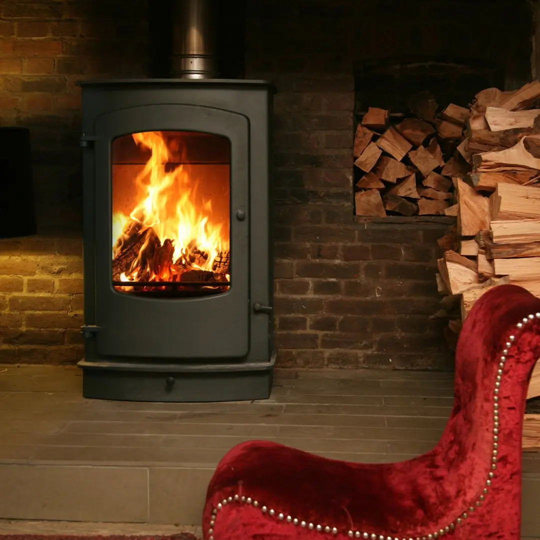 Charnwood Cove 3 Low Stand Wood Burning Stove - 12kW