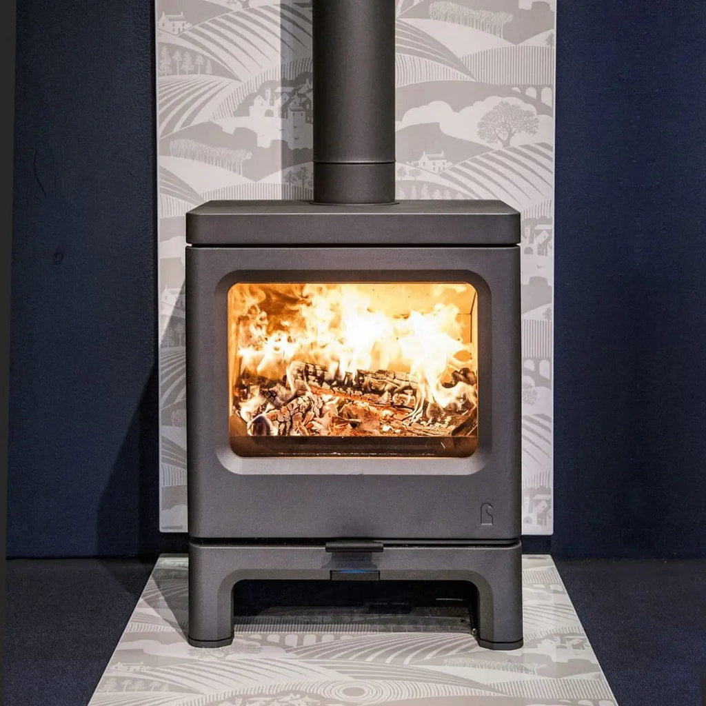 Charnwood Skye E700 D Low Stand Wood Burning Stove - 7.4 kW