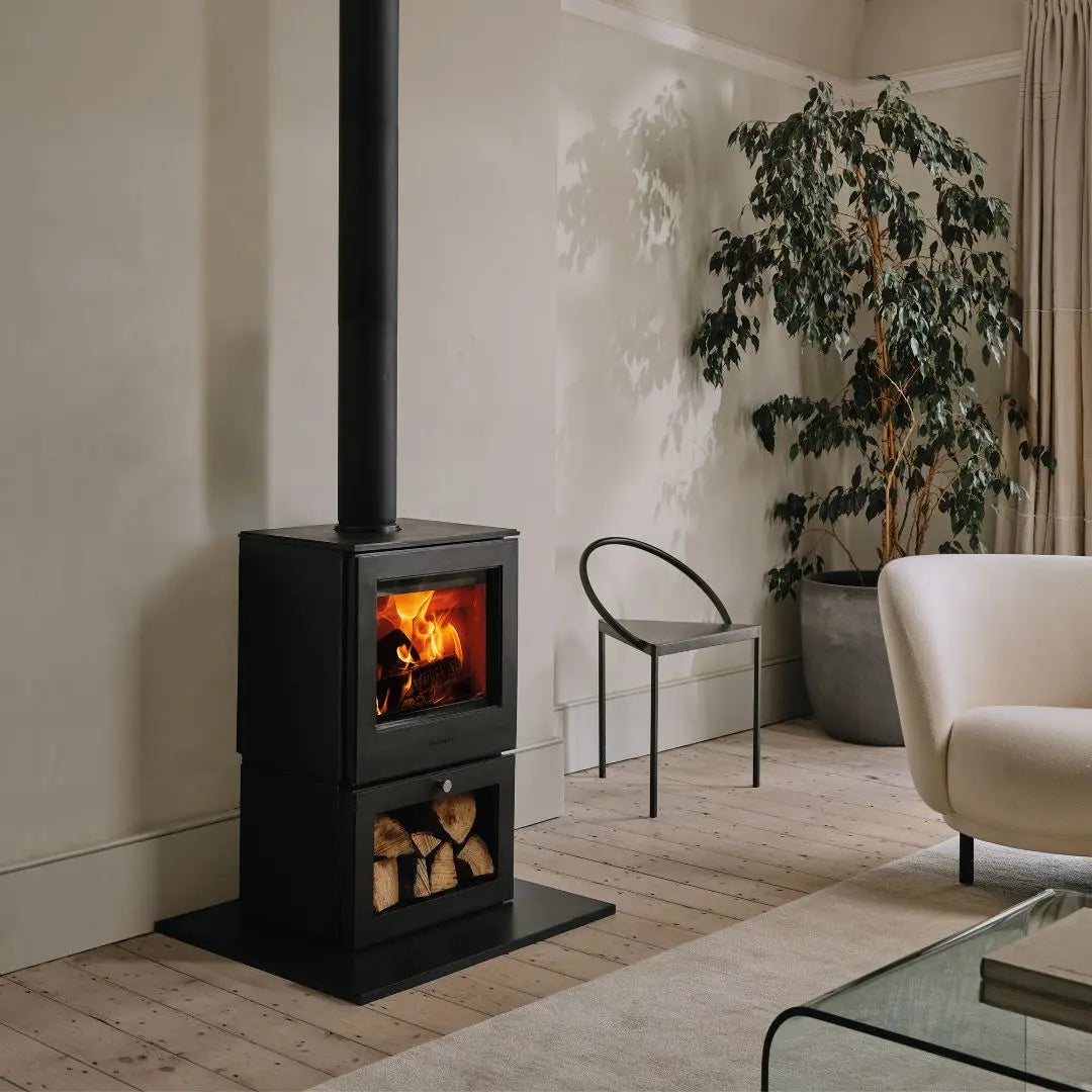Chesneys Serendipity 5WS/LS Logstore Wood Burning Stove – 4.9 kW