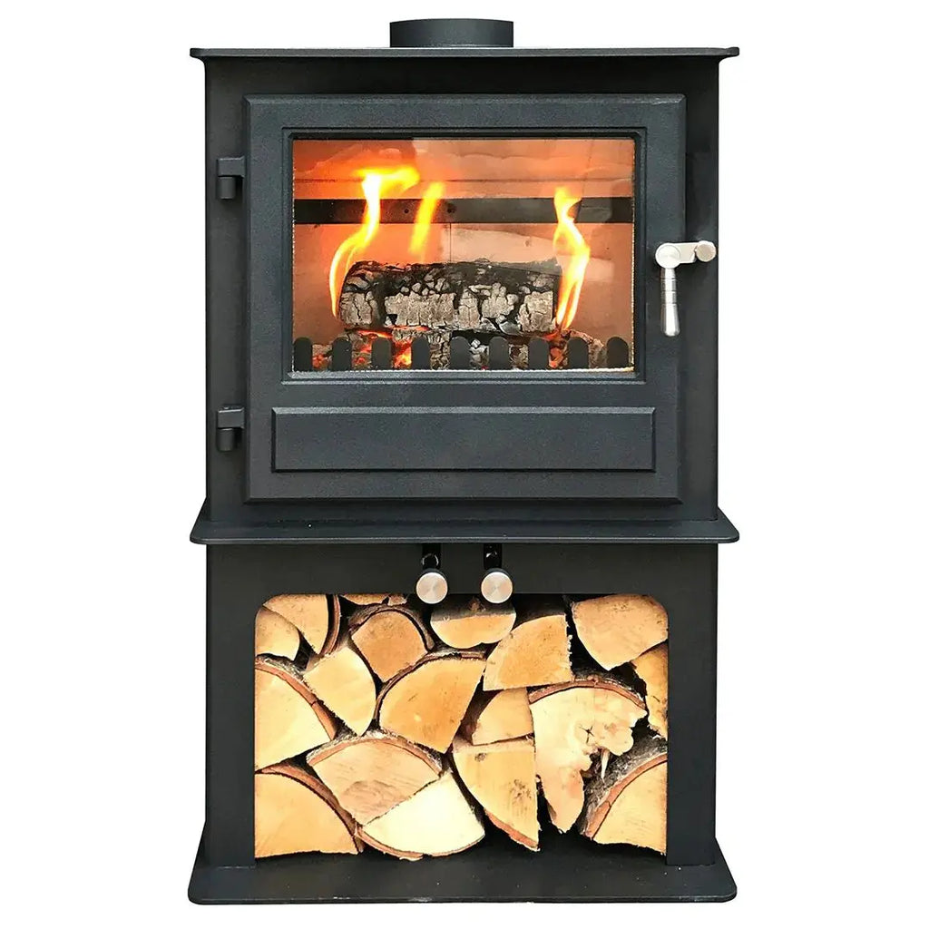 Clock Blithfield 5 Store Stand Multi Fuel Stove - 5kw