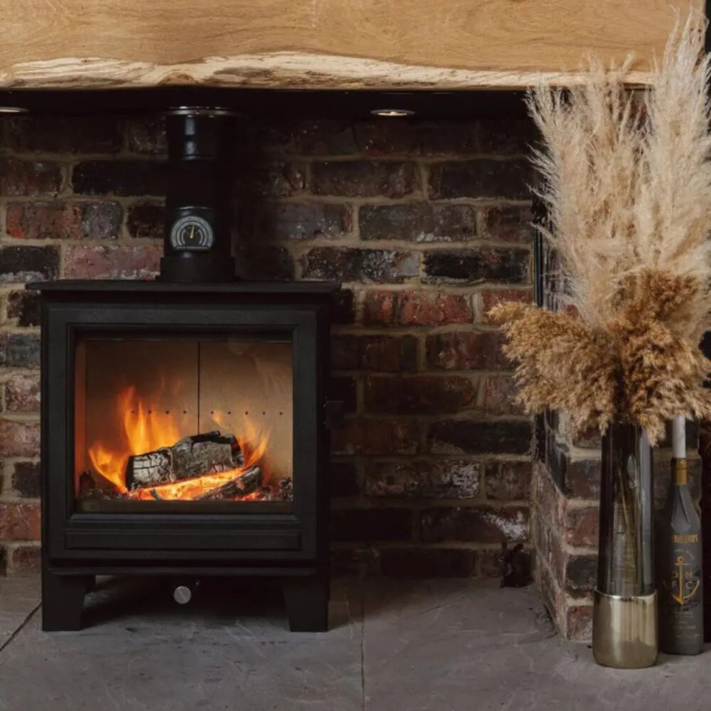 Clock Sudbury Classic Wood Burning Stove - 5kw