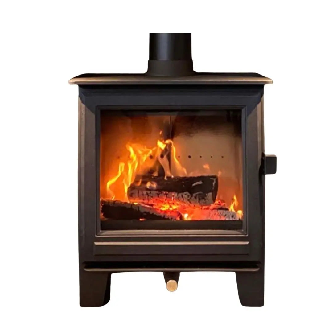 Clock Sudbury Classic Wood Burning Stove - 5kw