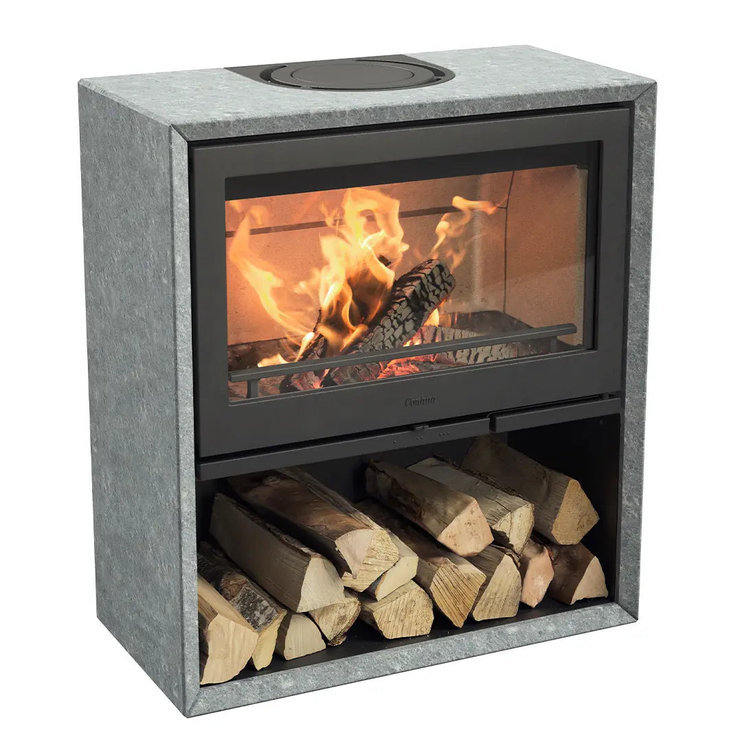 Contura 320T Soapstone Wood Burning Stove - 7kW