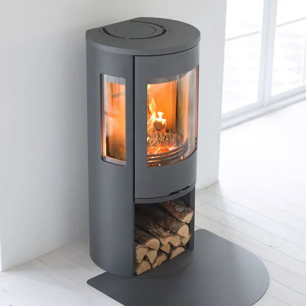 Contura 556 Style Wood Burning Stove Black - 5kW