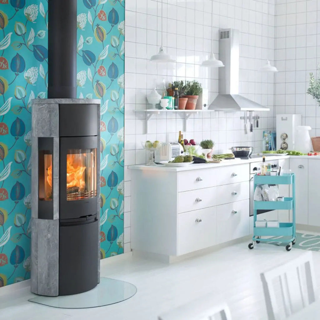 Contura 596T Style Soapstone Wood Burning Stove - 5kW