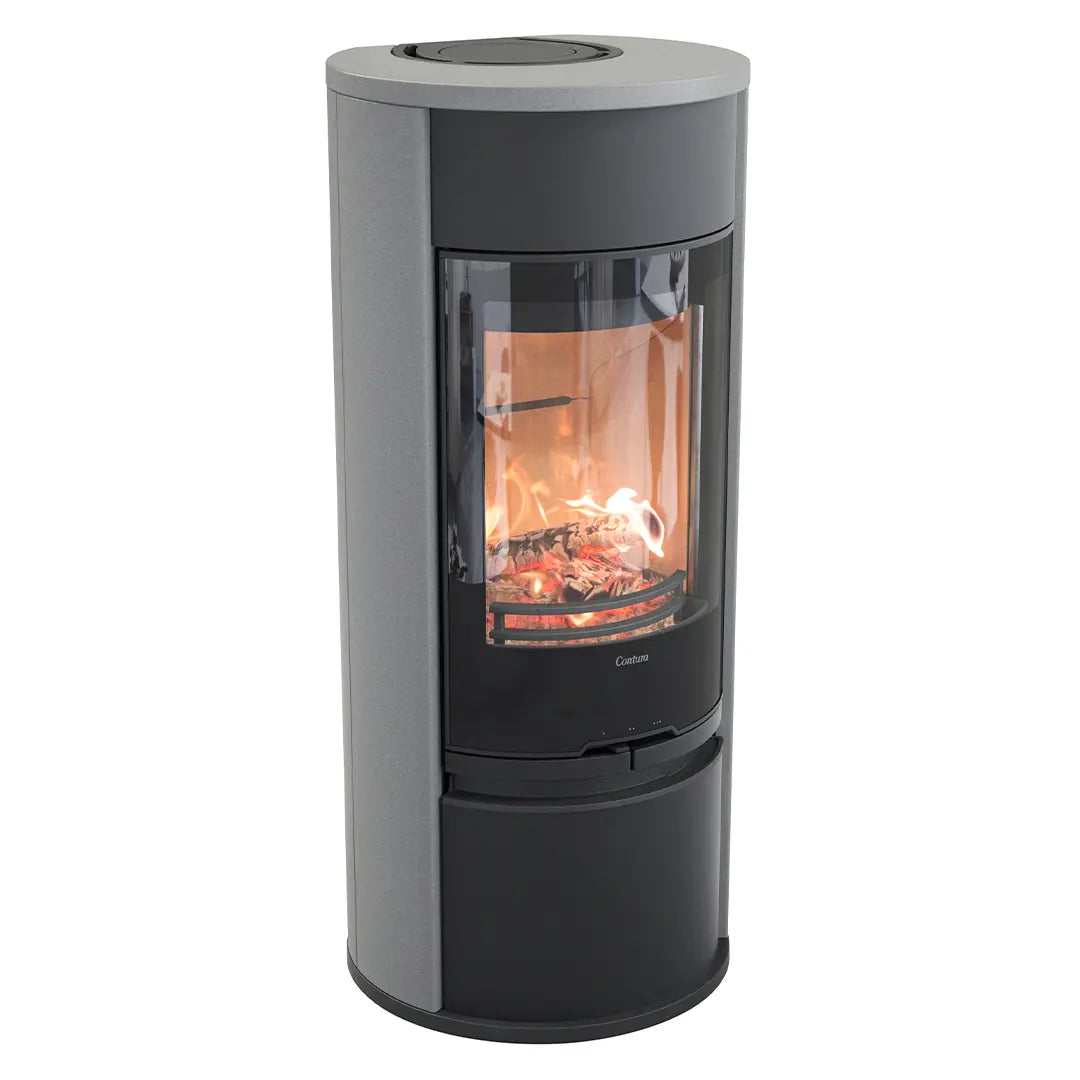 Contura 610AG Style Artstone Wood Burning Stove - 6kW