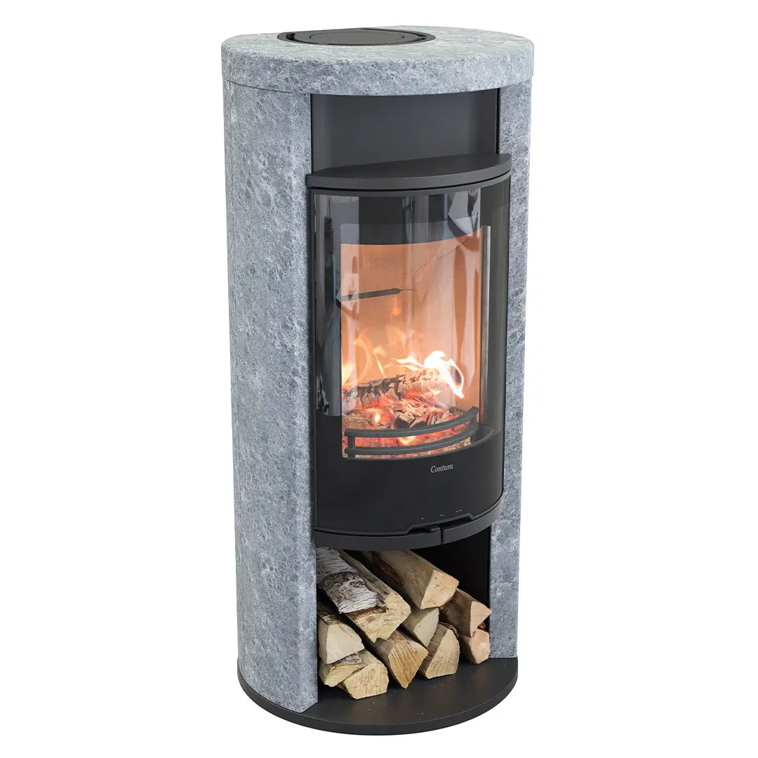 Contura 620TG Style Soapstone Wood Burning Stove - 6kW