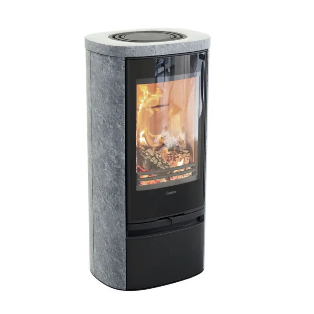 Contura 820TG Style Soapstone Wood Burning Stove - 5kW