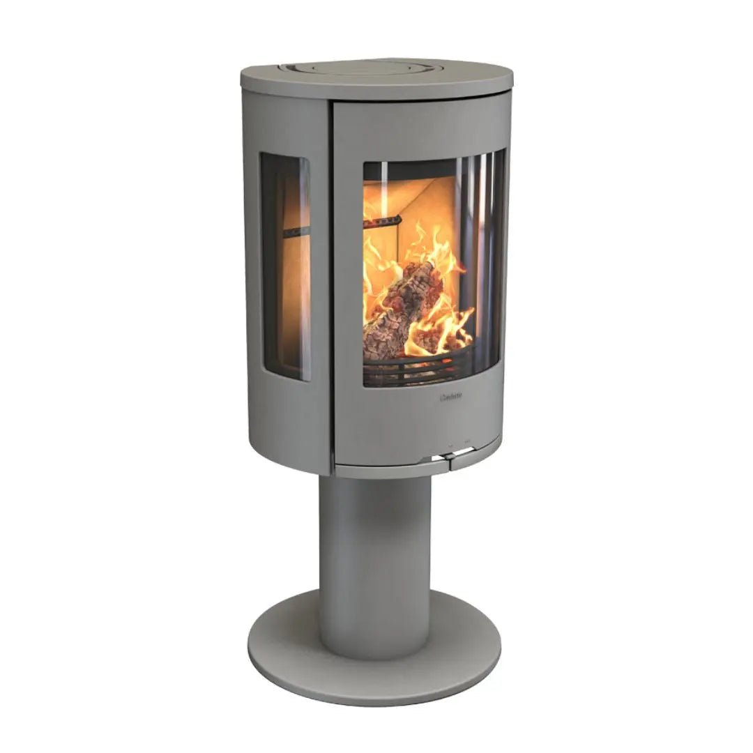 Contura 586 Style Pedestal Wood Burning Stove - 5kW (Black)