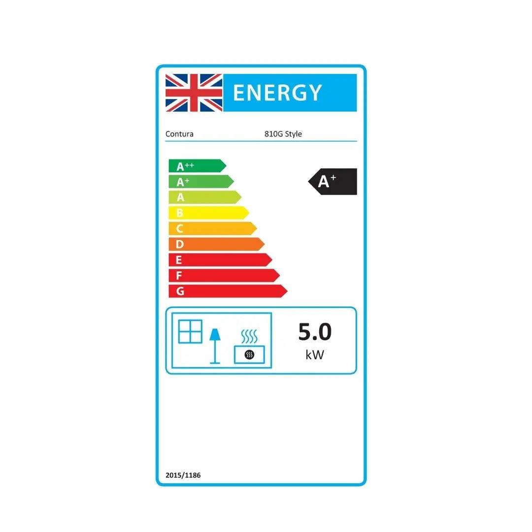Contura 810G Style Wood Burning Stove - 5kW