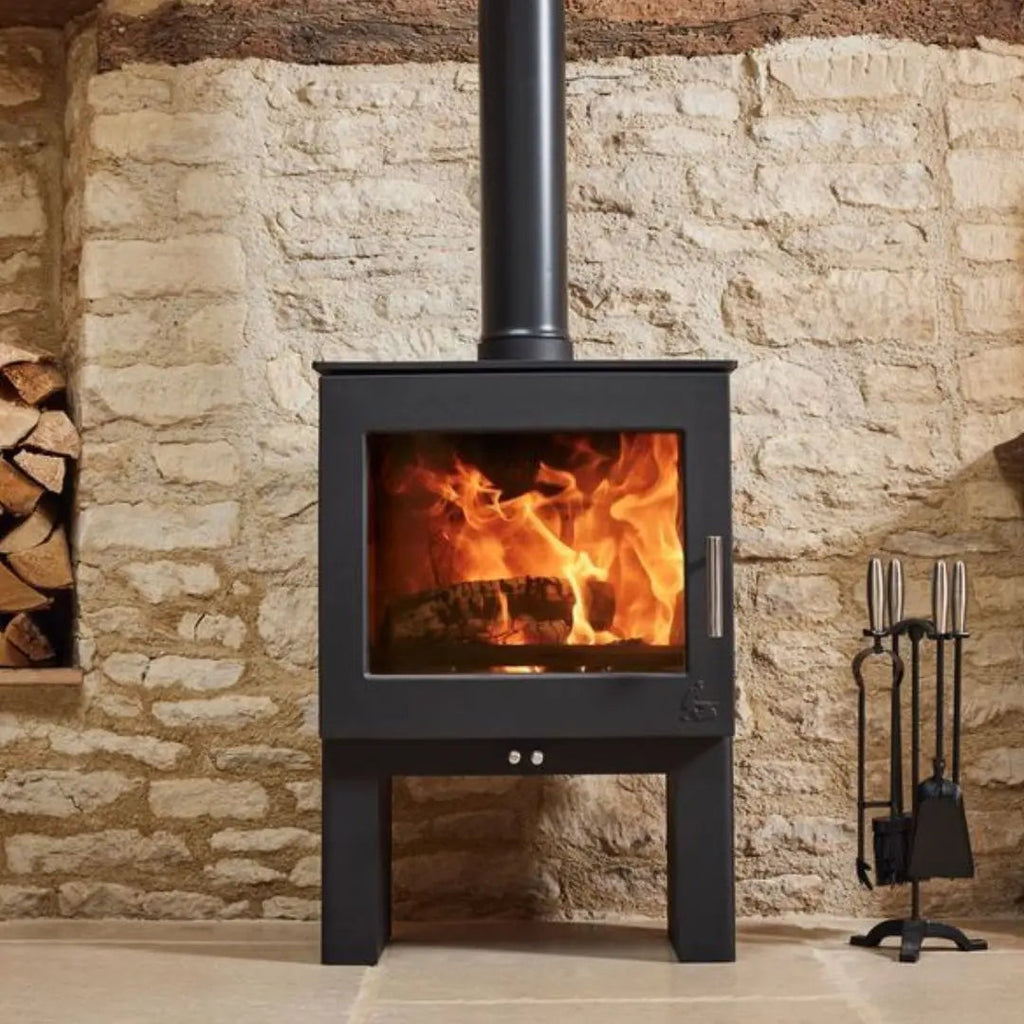 Dean Forge Sherford 8 Eco High Wood Burning Stove - 8kW