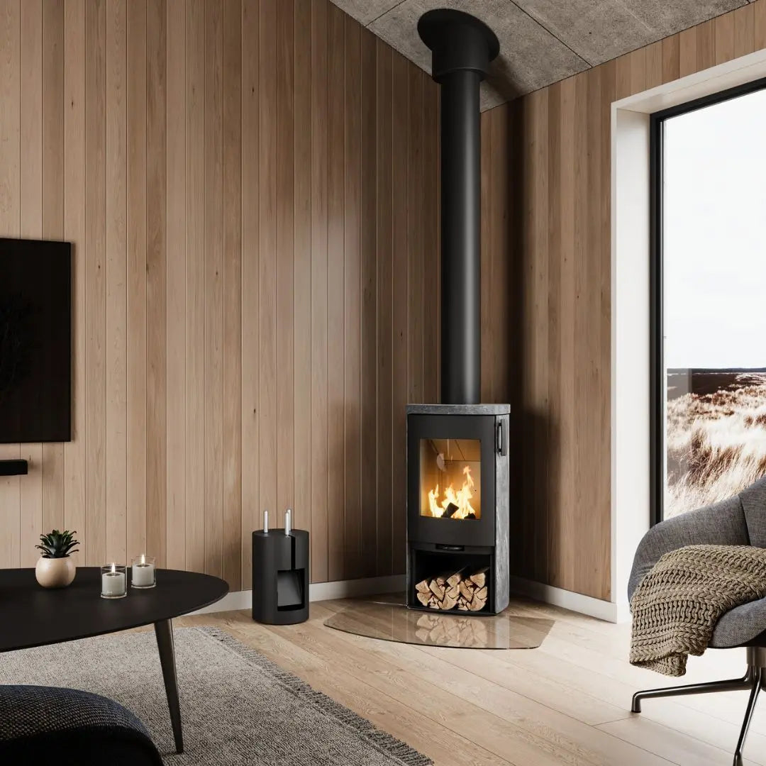 HETA Icon-Line Eclipse Wood Burning Stove - 4.9kW
