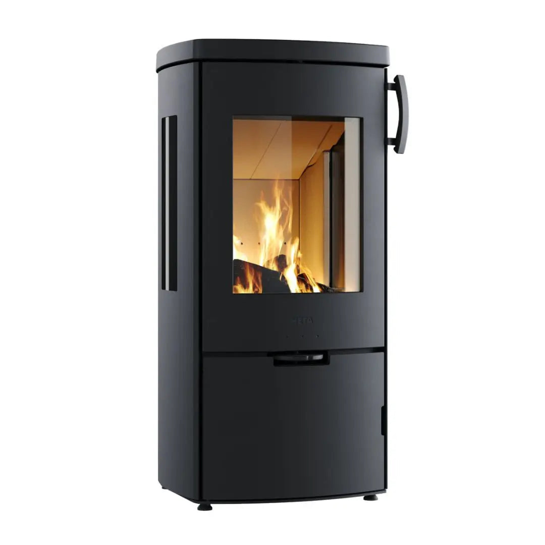 HETA Icon-Line Eclipse Side Glass Wood Burning Stove - 5.4 kW