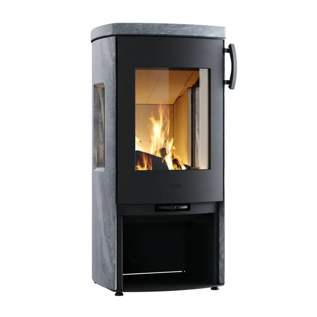 HETA Icon-Line Eclipse Side Glass Wood Burning Stove - 5.4 kW
