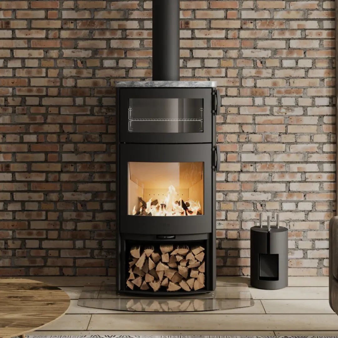 HETA Icon-Line Eclipse XL-B Wood Burning Stove - 7.1kW