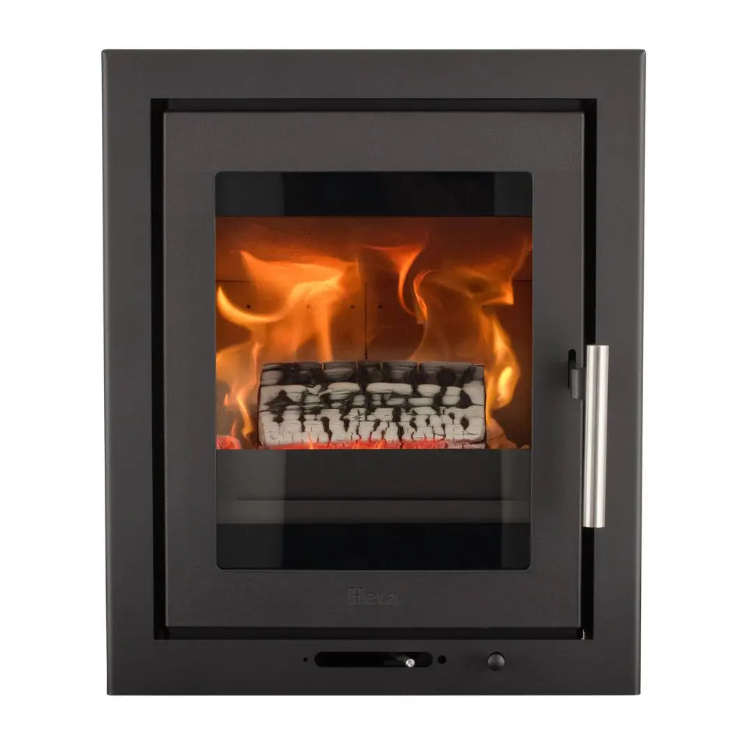HETA Inspire 40 Insert Flat Floor Multi Fuel Stove - 4kW