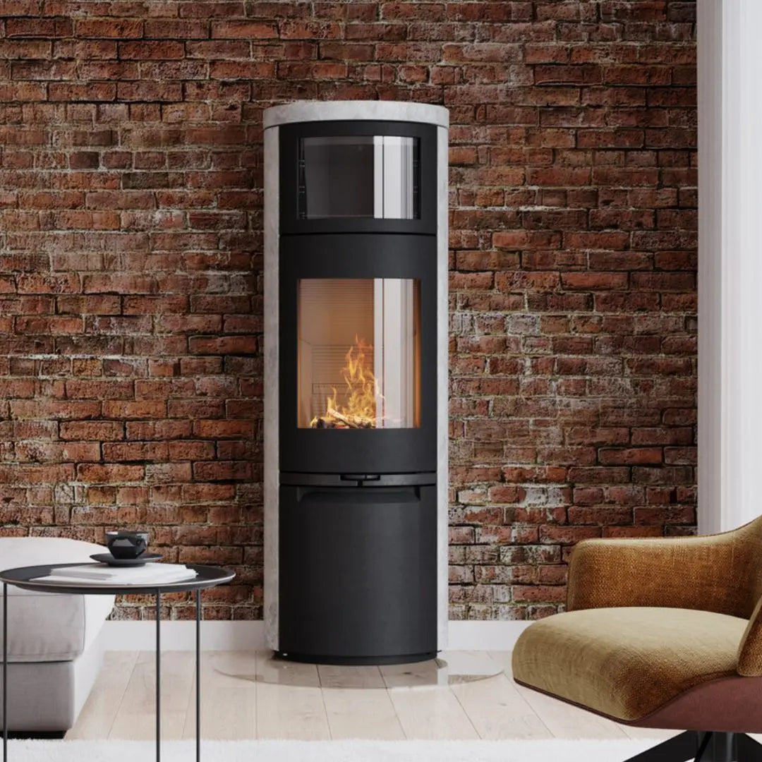 HETA Scan-Line 900B Wood Burning Stove - 6.8 kW